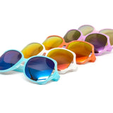 12 Pack: Kids Classy Pastel Color Mirror Wholesale Sunglasses