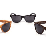 12 Pack: Kids Way Cool Classy Wood Wholesale Sunglasses