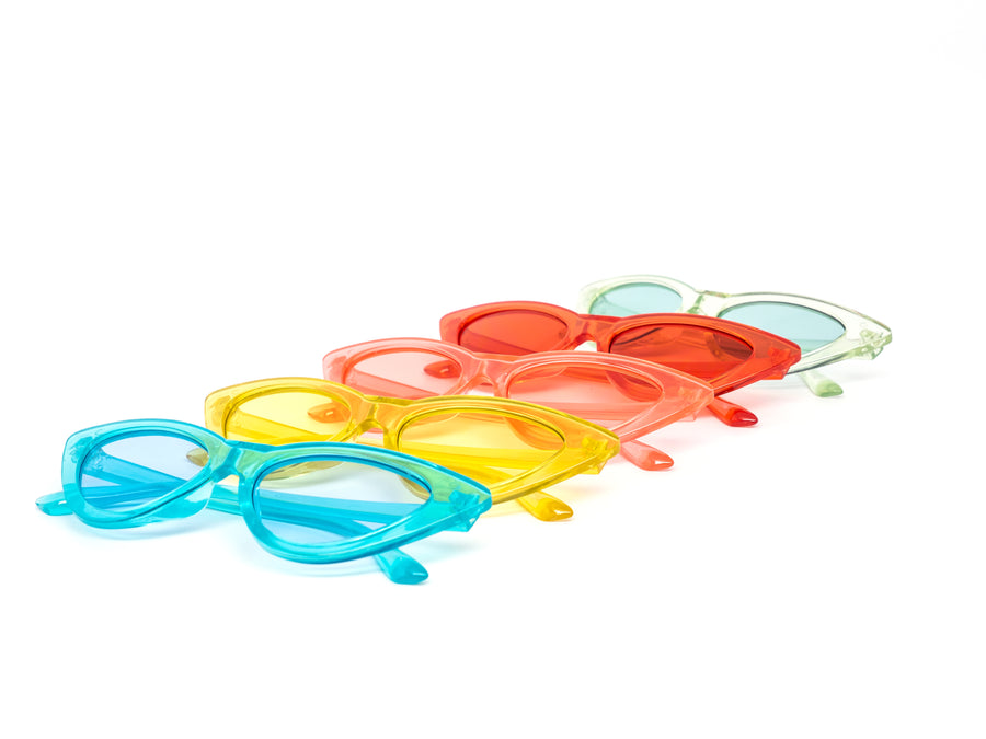 12 Pack: Kids Color Cateye Wholesale Sunglasses