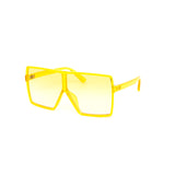 12 Pack: Kids Colorful Square Oversized Wholesale Sunglasses