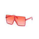 12 Pack: Kids Colorful Square Oversized Wholesale Sunglasses