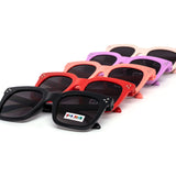 12 Pack: Kids Classy Oversized Gradient Wholesale Sunglasses