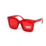 12 Pack: Kids Classy Oversized Crystal Colors Wholesale Sunglasses