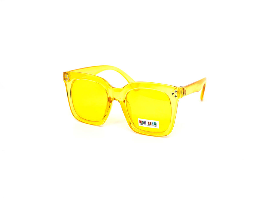 12 Pack: Kids Classy Oversized Crystal Colors Wholesale Sunglasses