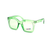 12 Pack: Kids Classy Oversized Crystal Colors Wholesale Sunglasses