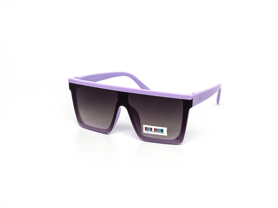 12 Pack: Kids Oversized Gradient Shield Wholesale Sunglasses