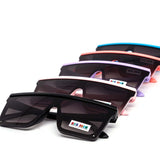 12 Pack: Kids Oversized Gradient Shield Wholesale Sunglasses