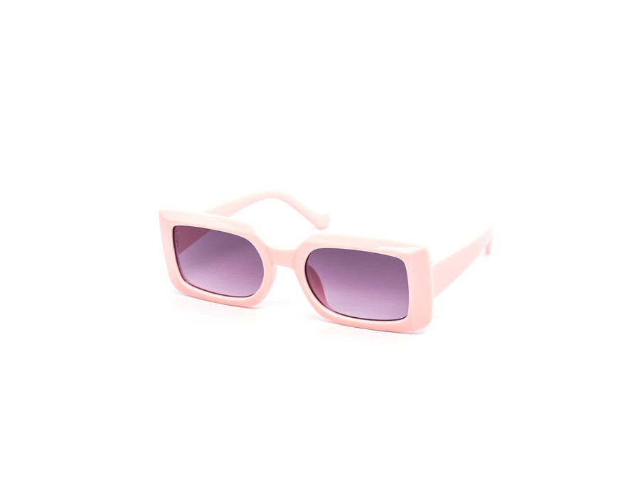 12 Pack: Kids Chunky Square Gradient Wholesale Sunglasses