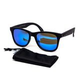 12 Pack: Polarized Kush Blackout Nugget Color Mirror Wholesale Sunglasses