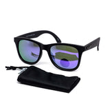 12 Pack: Polarized Kush Blackout Nugget Color Mirror Wholesale Sunglasses