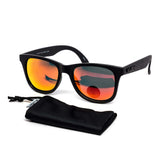 12 Pack: Polarized Kush Blackout Nugget Color Mirror Wholesale Sunglasses
