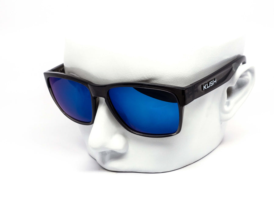 12 Pack: Polarized Kush Thick Sporty Mirror Wholesale Sunglasses