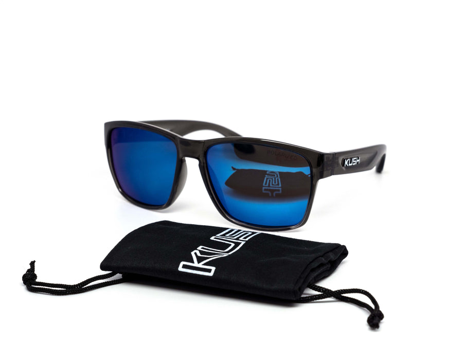 12 Pack: Polarized Kush Thick Sporty Mirror Wholesale Sunglasses