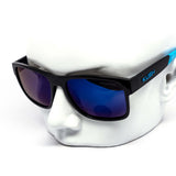 12 Pack: Polarized Kush Square Mirror Wholesale Sunglasses with Pouch