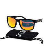 12 Pack: Polarized Kush Metallic Logo Mirror Wholesale Sunglasses