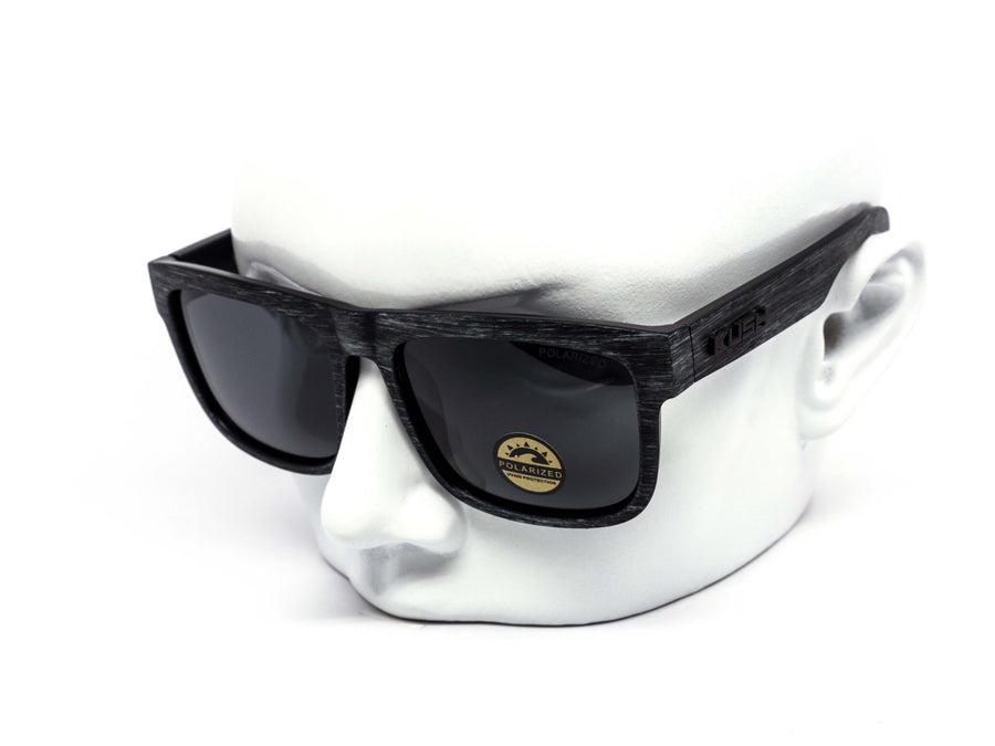 12 Pack: Polarized Kush Woody Blackout Wholesale Sunglasses