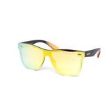 12 Pack: Polarized Kush Rimless Color Mirror Monoblock Wholesale Sunglasses