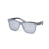 12 Pack: Polarized Kush Rimless Color Mirror Monoblock Wholesale Sunglasses