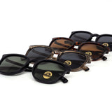 12 Pack: Polarized Modern Retro Round Minimalist Wholesale Sunglasses