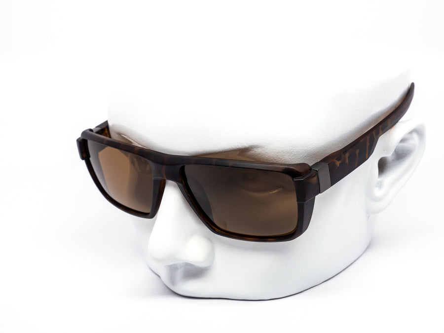 12 Pack: Polarized Flat-Top Soft Touch Wholesale Sunglasses