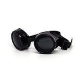 12 Pack: Steampunk Retro Burningman Goggle Style Wholesale Sunglasses