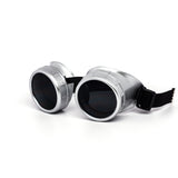 12 Pack: Steampunk Retro Burningman Goggle Style Wholesale Sunglasses