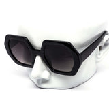 12 Pack: Undercover Trendy Hexagonal Color Gradient Wholesale Sunglasses