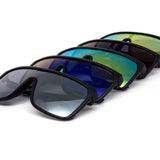 12 Pack: Polarized Kush Shield Aviator Color Mirror Wholesale Sunglasses
