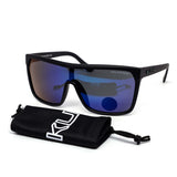 12 Pack: Polarized Kush Shield Aviator Color Mirror Wholesale Sunglasses