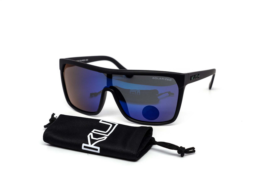 12 Pack: Polarized Kush Shield Aviator Color Mirror Wholesale Sunglasses