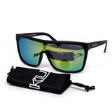 12 Pack: Polarized Kush Shield Aviator Color Mirror Wholesale Sunglasses